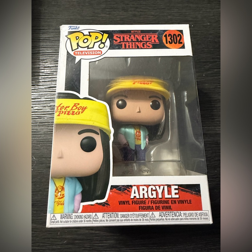 Funko Pop! Argyle Figure with Yellow Hat